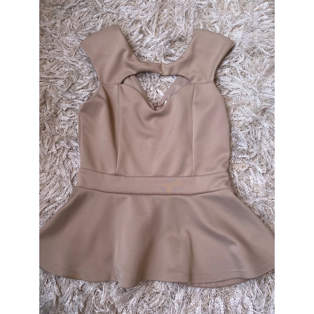 Peplum top